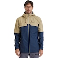 Jaqueta Corta Vento Galápagos Impermeável Darwin Heat- Masculina MARINHO/CAQUI