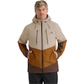 Jaqueta Corta Vento Galápagos Impermeável Darwin Evolution - Masculina CAQUI