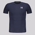 Camisa de Compressão Under Armour HG Masculina AZUL ESCURO