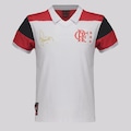 Camisa Polo Flamengo Júnior 92 Infantil BRANCO