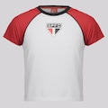 Camisa do São Paulo Disparar Infantil BRANCO