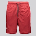 Bermuda NBA Chicago Bulls Logo Masculina VERMELHO
