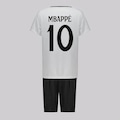 Kit do Real Madrid Dry 10 Mbappé Infantil BRANCO