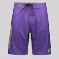 Bermuda NBA Los Angeles Lakers Classic Masculina ROXO