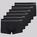 Kit de 6 Cuecas Lupo Microfibra Masculino PRETO