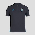 Camisa Polo do Grêmio Viagem 2026 New Balance Masculina PRETO