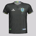 Camisa do Ousadia FC III 2025 Junpe Infantil PRETO