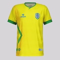 Camisa do Ousadia FC I 2025 Junpe Infantil AMARELO