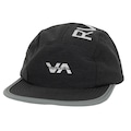 Boné Adulto RVCA VA Running WT26 Aba Reta PRETO