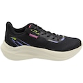 Tênis Feminino Esportivo Rainha Wild II Comfort FreshMesh PRETO