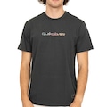 Camiseta Quiksilver Gradient Type New Wave WT26 Masculina CINZA ESCURO