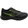 Tênis Infantil Esportivo Rainha Star Junior Menino VERDE/PRETO