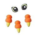 Kit Jibbitz™ Dinossauro Pack com 5 Peças BRANCO