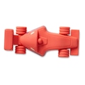 Jibbitz™ Crocs Carro de Corrida 3D BRANCO