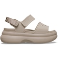 Sandália Crocs Soho Y Strap Sandal Dulcé - Unissex BEGE