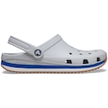 Sandália Crocs Crocband Runner Atmosphere Unissex CINZA CLARO