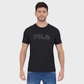 Camiseta Fila Regular Letter Premium IV Masculina PRETO