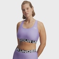 Top Feminino HeatGear Authentics Mid Under Armour ROXO