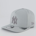 Boné Aba Reta New Era MLB New York Yankees Silver Wing 950AF Unissex CINZA