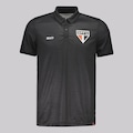 Camiseta Polo São Paulo Tuas Glórias FutFanatics Masculina PRETO