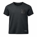 Camisa do Corinthians Dry Símbolo Bordado Coimbra - Infantil PRETO