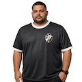 Camisa do Vasco da Gama Origem Black Plus Size Hyperbole - Masculina PRETO