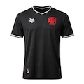 Camisa do Vasco da Gama VG Cruz Malta - Masculina PRETO