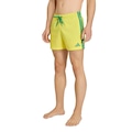 Short de natação adidas Três Listras 5 polegadas Masculino AMARELO
