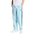 Calça adidas em Malha e Bainha Aberta Essentials Três Listras Masculina AZUL