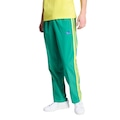 Calça adidas em Malha e Bainha Aberta Essentials Três Listras Masculina VERDE