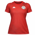 Camisa do XV de Piracicaba 26/27 Zurich Kappa Feminina VERMELHO