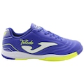 Chuteira de Futsal Infantil Joma Toledo AZUL/BRANCO