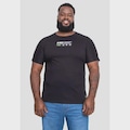 Camiseta HD Plus Size Estampada Globe Techno HD Masculina PRETO