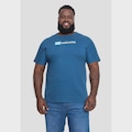 Camiseta Ecko Clássica Plus Size Estampada Masculina AZUL