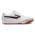 Chuteira Futsal Adulto Topper Maestro Club VI BRANCO/PRETO