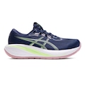 Tênis Feminino Asics Gel Cumulus 28 AZUL ESC/VERDE