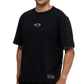 Camiseta Oakley O-Fossil Stone SS WT26 Masculina PRETO
