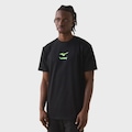 Camiseta Casual Vrunk x Mizuno Core Unissex PRETO