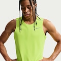 Regata Dri-FIT Nike Miler Masculina VERDE/CINZA