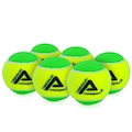 Bola de Tênis Ama Sport Stage 1 Tigerkin Pack 6 Bolas VERDE