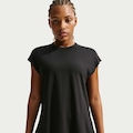 Regata Dri-FIT Nike Mesh Knit 24.7 Feminina PRETO