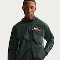 Jaqueta Nike UV Repel Stride Masculina VERDE/BRANCO