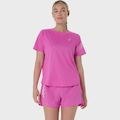 Camiseta ASICS Icon SS Top Feminino ROSA