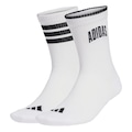 Meia adidas Stadium - 2 Pares - Unissex BRANCO/PRETO