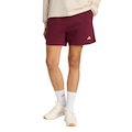 Short adidas 3 Stripes Studio Fleece Loose Feminino VINHO