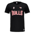 Camiseta Masculina NBA Chicago Bulls Logo I FutFanatics PRETO