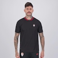 Camisa Dragão Premium Atlético Goianiense Concentração 2024 FutFanatics Masculina PRETO