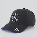 Boné Aba Curva Mercedes AMG Petronas Kimi Antonelli adidas Unissex PRETO