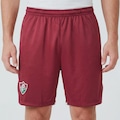 Bermuda Fluminense Teia Grená FutFanatics Masculina VERMELHO