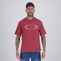 Camiseta Masculina Ellipse Magma SS Oakley VERMELHO